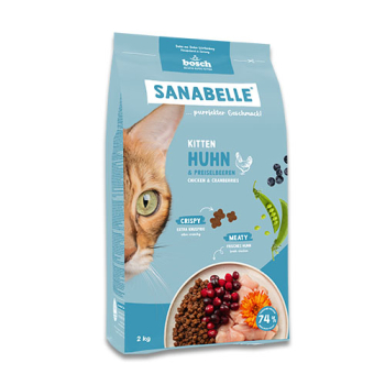 Sanabelle KITTEN Huhn & Preiselbeere